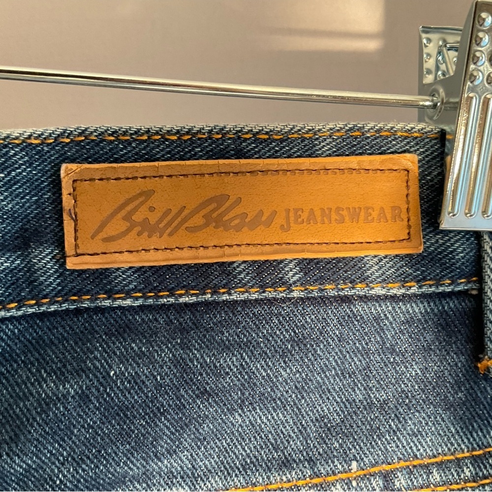 Bill Blass Dark Blue Straight Leg Jeans - Picture 4 of 12
